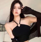 New Women's Sexy Crop Top with Cartoon Design