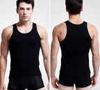 Men's Cotton Sleeveless Workout Tank Top (Stretch Fit)