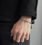Men's Cross Bracelet Titanium Steel