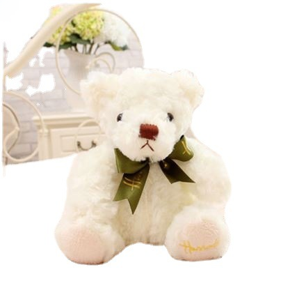 20cm Rose Velvet Mini Teddy Bear Plush Toy | Home Decor