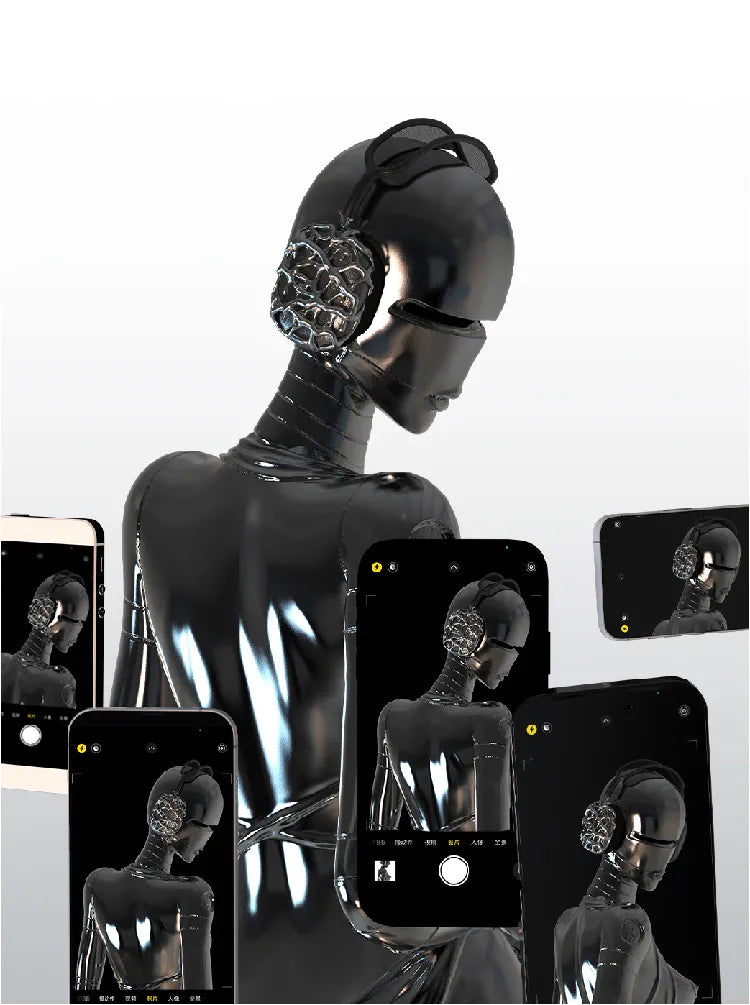 AirPods Max 3D Liquid Thorn Earphone Cover | Accessory