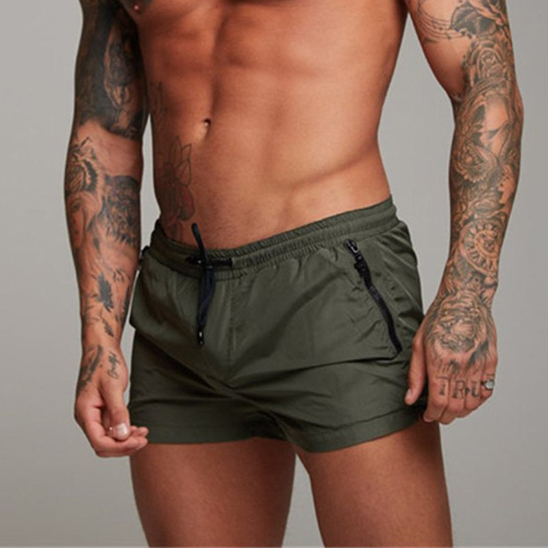 Men's Short Swim Trunks with Inner Lining