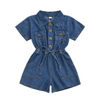Korean Style Summer Casual Shorts for Girls Ages 2-6