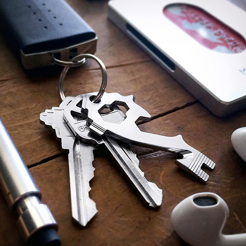 20-in-1 Multi-Tool Keychain with Stainless Steel | Accessory