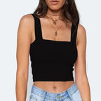 Women's Sexy Navel-Baring Camisole Top for Summer