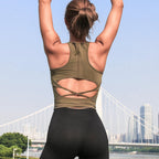 Women's Yoga Sports Tank Top, Moisture-Wicking Design