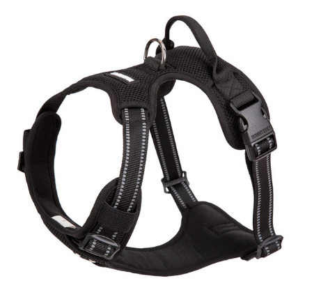 No-Pull Dog Harness with Handle and Reflective Straps - Adjustable Padded Mesh Vest Harness for Small Medium Large Dogs, No Choke Walking Harness