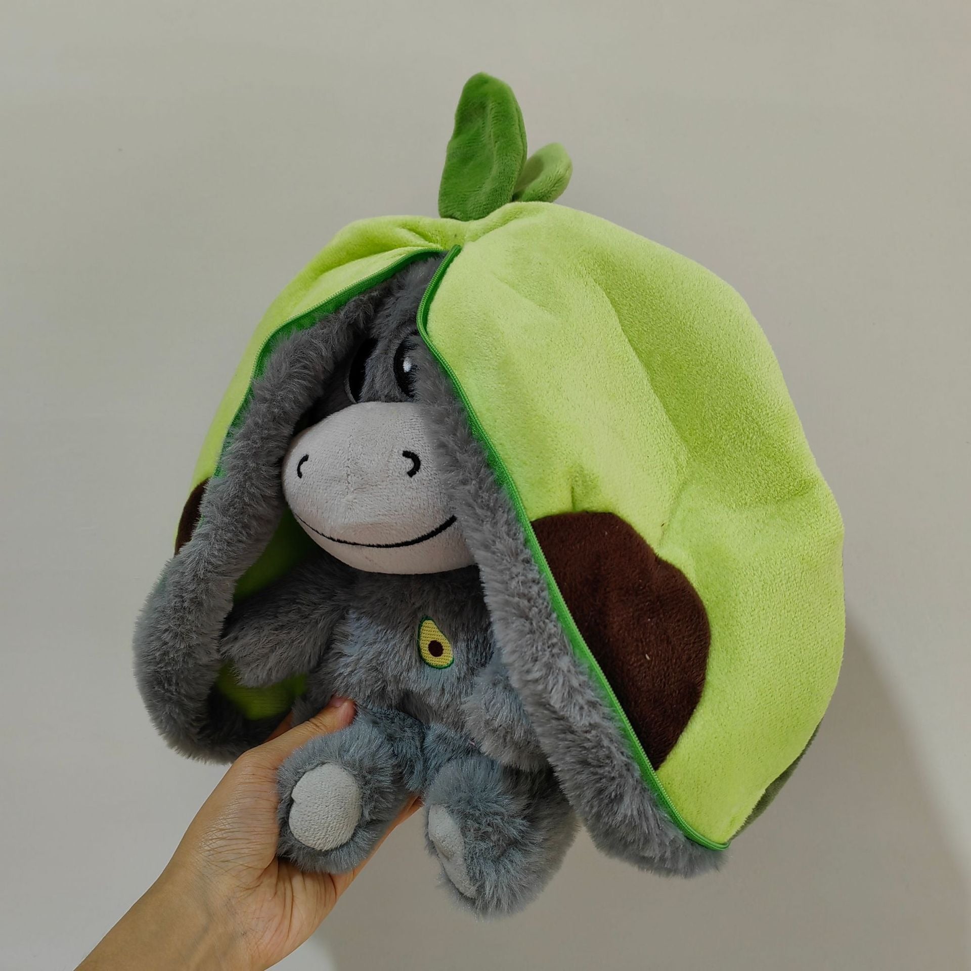 Strawberry Avocado Donkey Plush Baby Doll | Home Decor