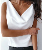 Summer Women's Slim Fit Chain Strap Casual Tank Top