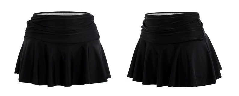 Ruffled Wrap Swim Skirt