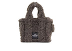 Marc Jacobs The Teddy Micro Fluffy Grey Tote | Organic Cotton