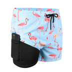 Men's Dual-Layer Quick-Dry Swim Trunks