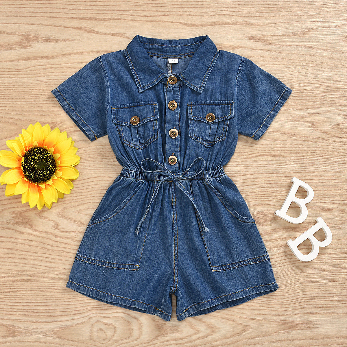 Korean Style Summer Casual Shorts for Girls Ages 2-6