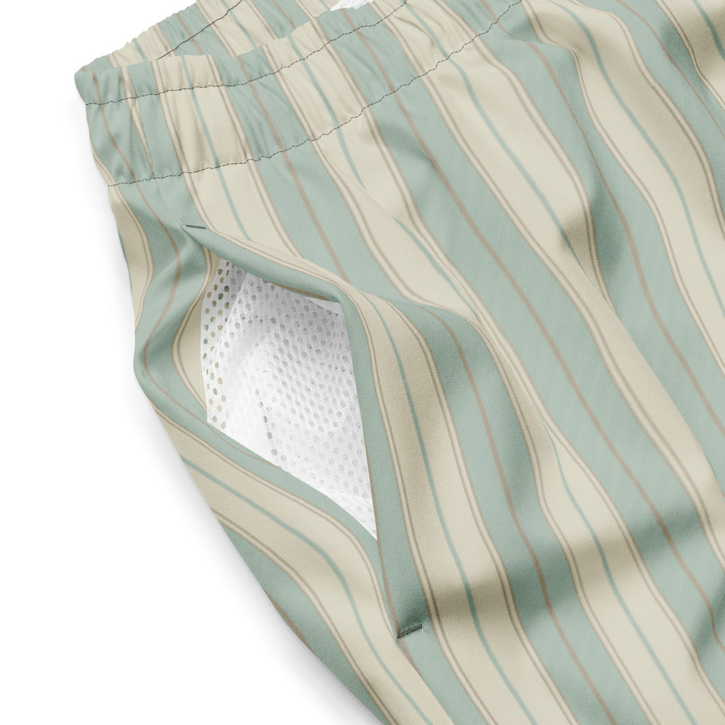 Men's Vintage Stripe Swim Trunks
