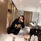 Loose Hoodie with Teddy Bear Design | Streetwear