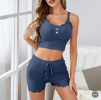 Women's Lace Spaghetti Strap Pajama Set