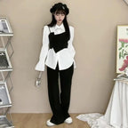Irregular Black Camisole Women's New Inner Top