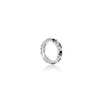Paw Print Enamel Band Ring