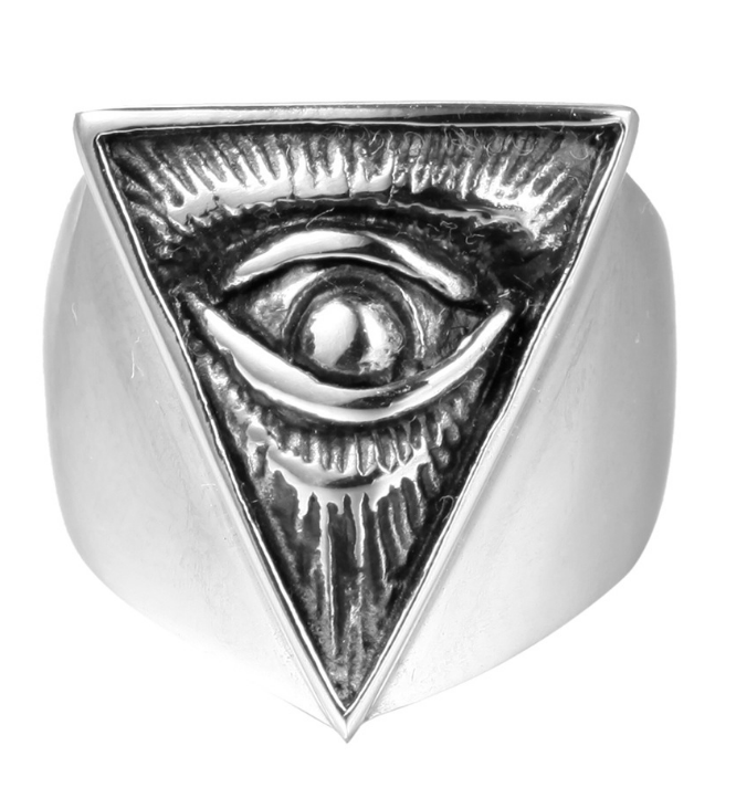 Eye of Providence Stainless Steel Ring