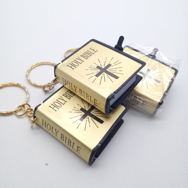 Mini-Bibel-Schlüsselanhänger