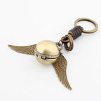 Harry Potter Golden Snitch Quidditch Pocket Watch Keychain | Accessory
