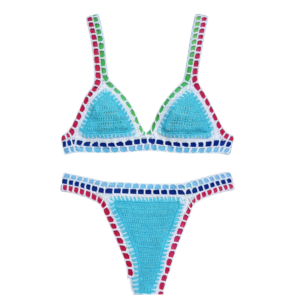 Hand-Crocheted Bikini Set