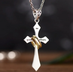 Sterling Silver Cross Pendant Necklace