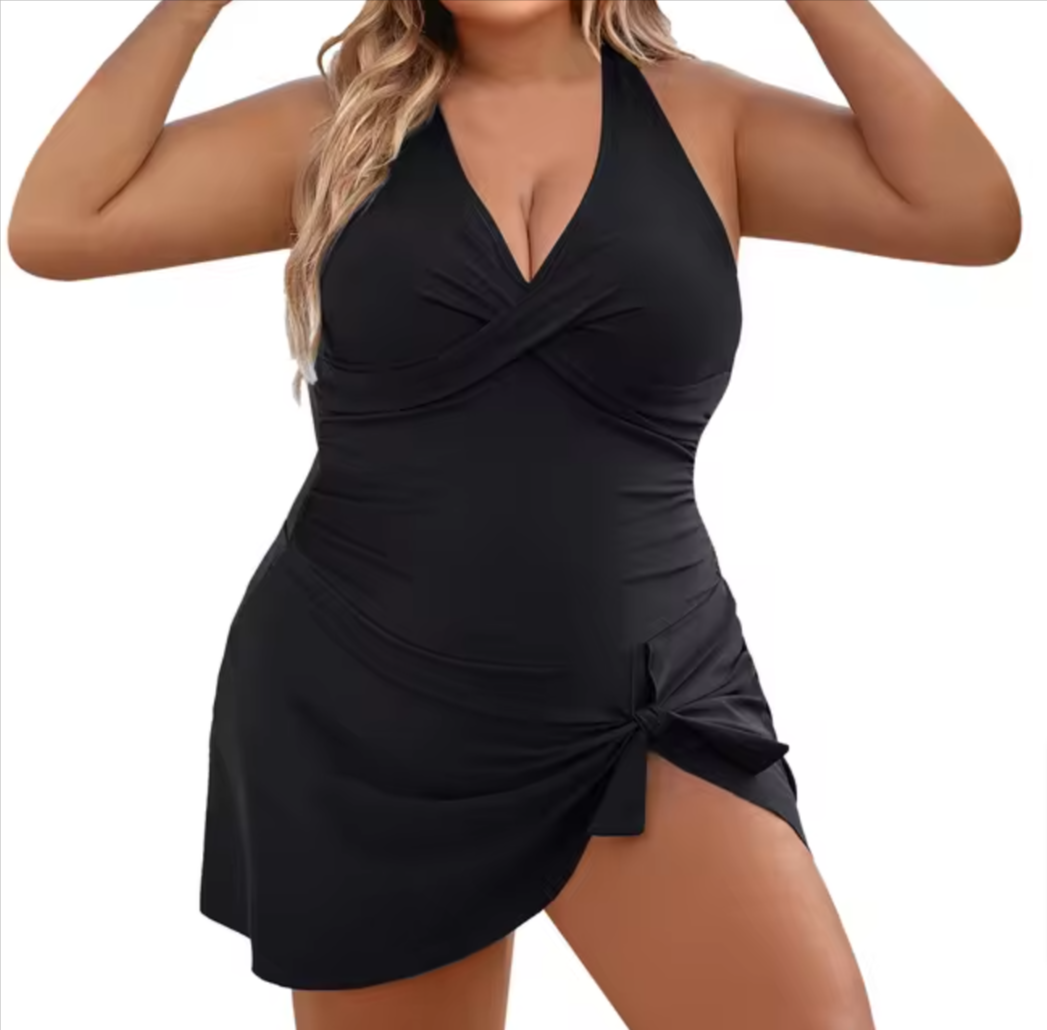 Push-Up Slimming Swim Dress
