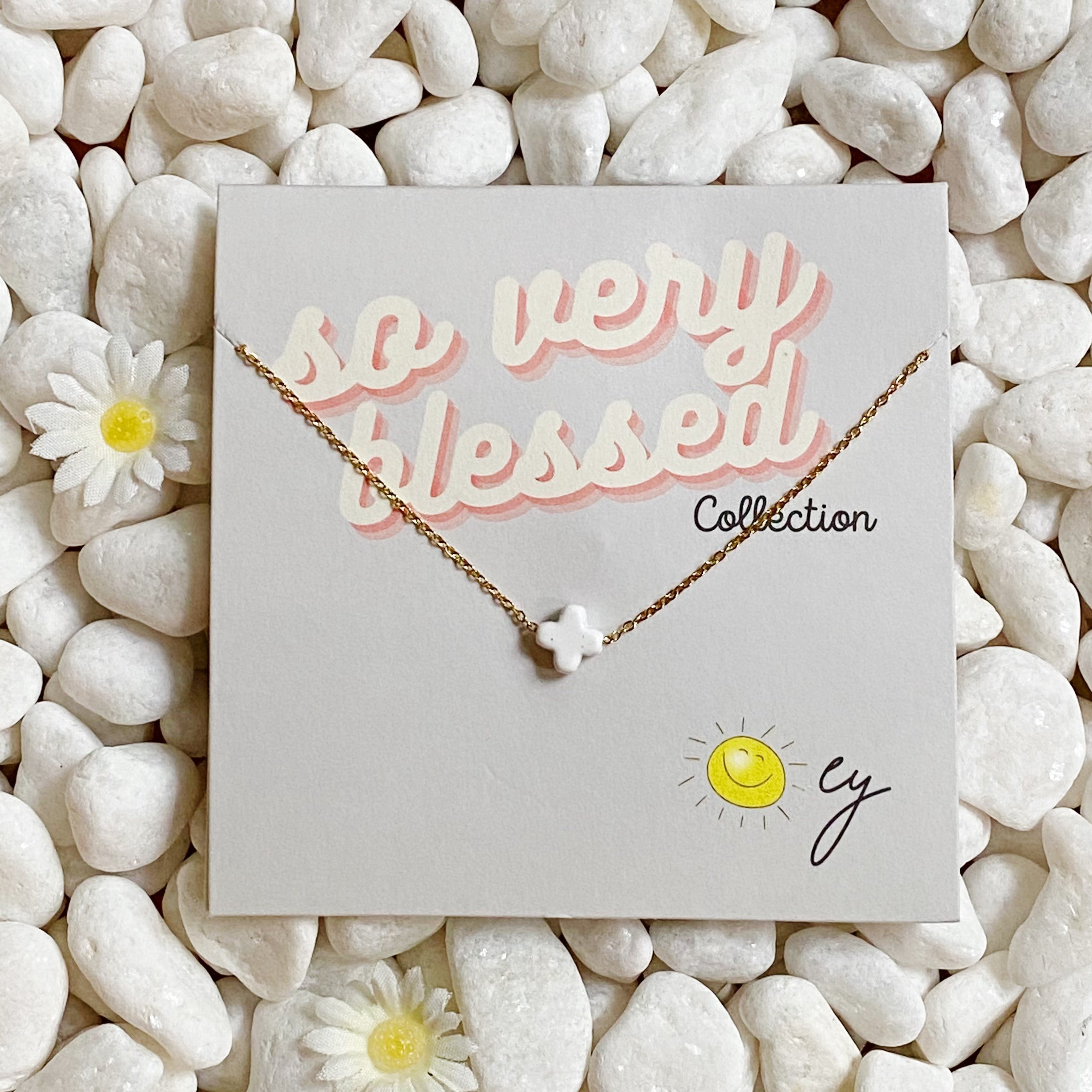 So Very Blessed Cross Necklace | Christian Jewelry