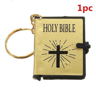 Mini-Bibel-Schlüsselanhänger