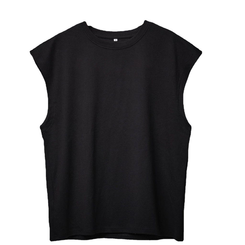 Men's Loose Fit Cotton Sleeveless Sports Tank Top