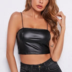 2022 New Solid Color Crop Top with Slim Fit