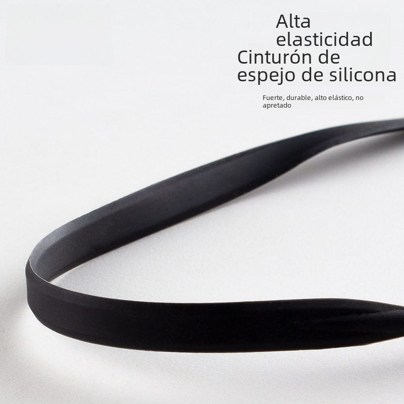 Silicone Anti-Fog Mirrored Swim Goggles