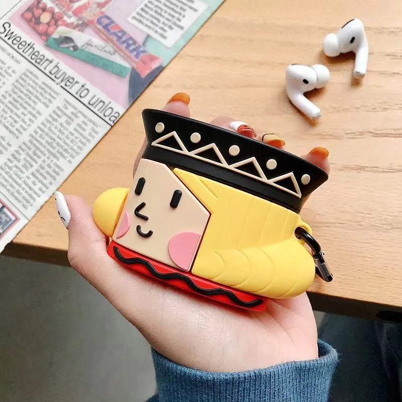 Creative Fun Poker King AirPods Silicone Case Pro 3 | Accessory