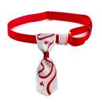Valentine Pet Bow Tie for Cats & Dogs, Adjustable Heart & Cupid Print Collar Bowtie, Cute Holiday Grooming Accessory