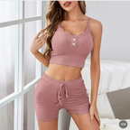 Women's Lace Spaghetti Strap Pajama Set