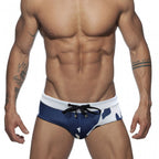 Men's Yellow Camo Swim Briefs