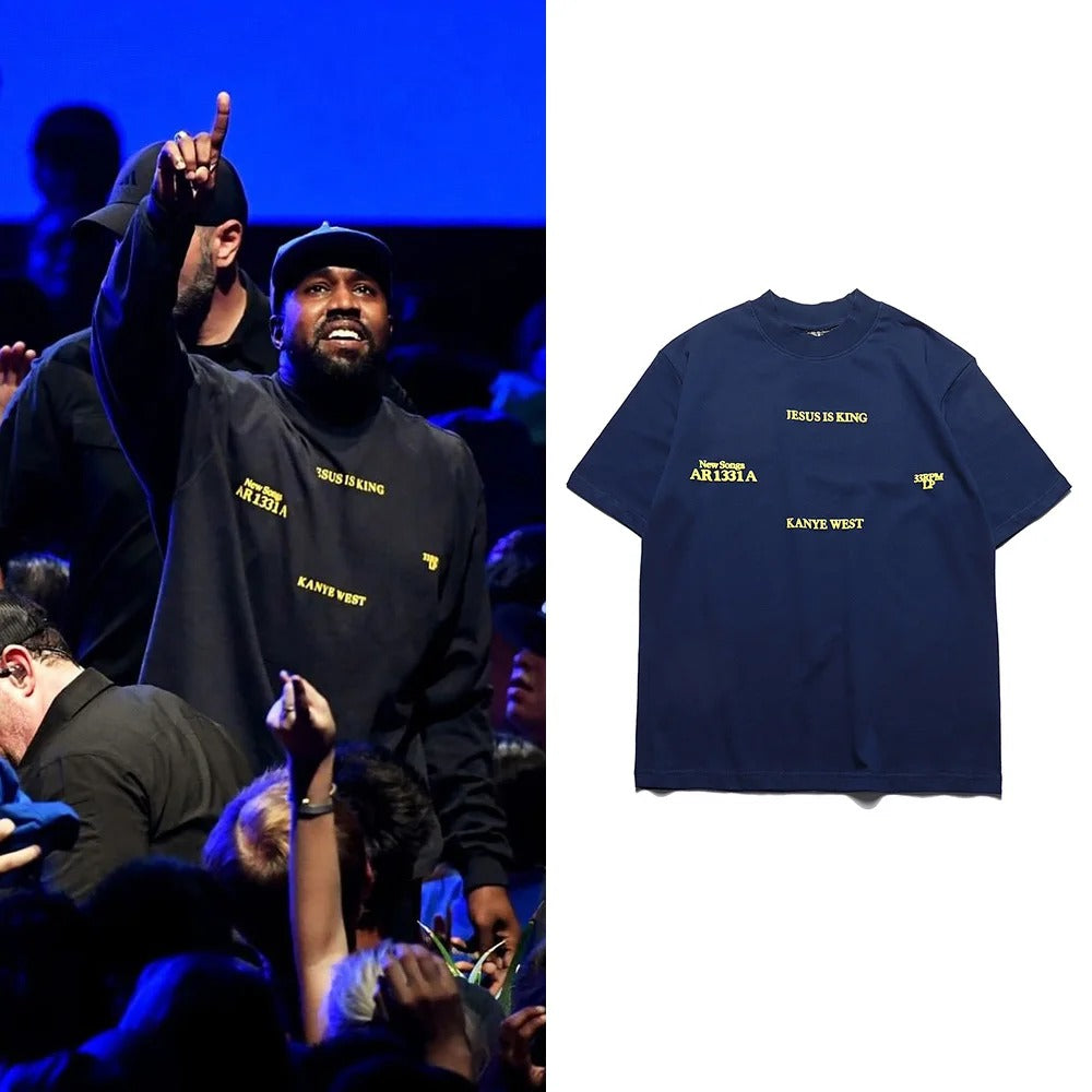 Kanye West Jesus Is King T-Shirt Unisex Cotton Tee | Faith Streetwear