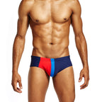 Men's Color Block Swim Briefs