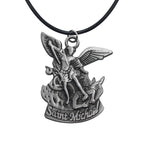 Saint Michael Prayer Necklace Pendant for Protection