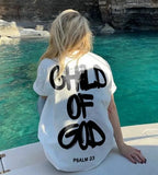 Child Of God Print T-shirt | Faith Streetwear