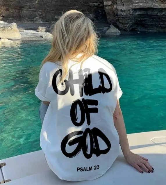 Child Of God Print T-shirt | Faith Streetwear