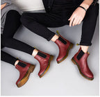 Cowhide Martin Boots color options