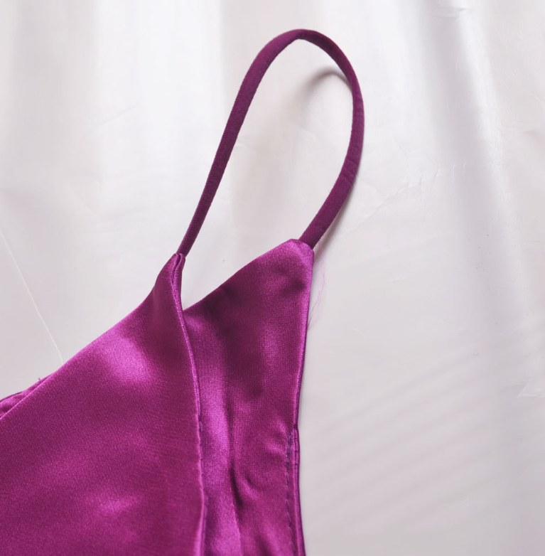 V-Neck Spaghetti Strap Dress