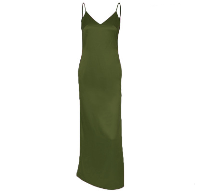 V-Neck Spaghetti Strap Dress