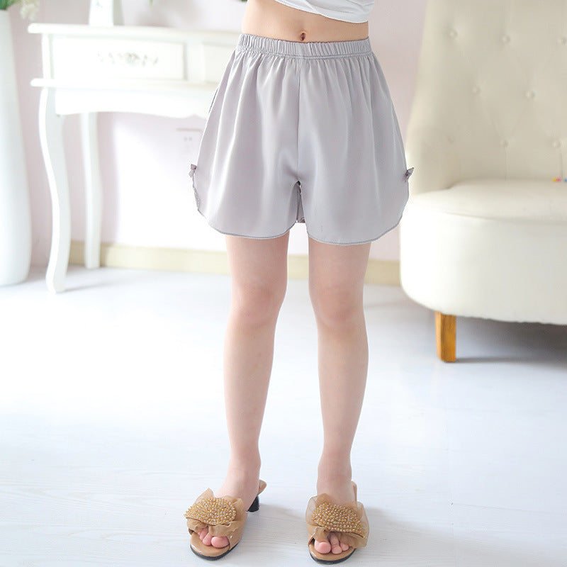 Girls' Chiffon Safety Shorts for Ages 8 and Up
