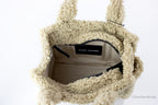 Marc Jacobs The Small Teddy Beige Fabric Tote | Organic Cotton