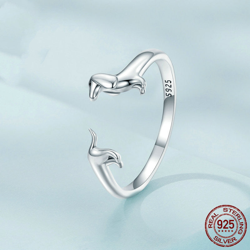 Dachshund Sausage Dog Open Ring