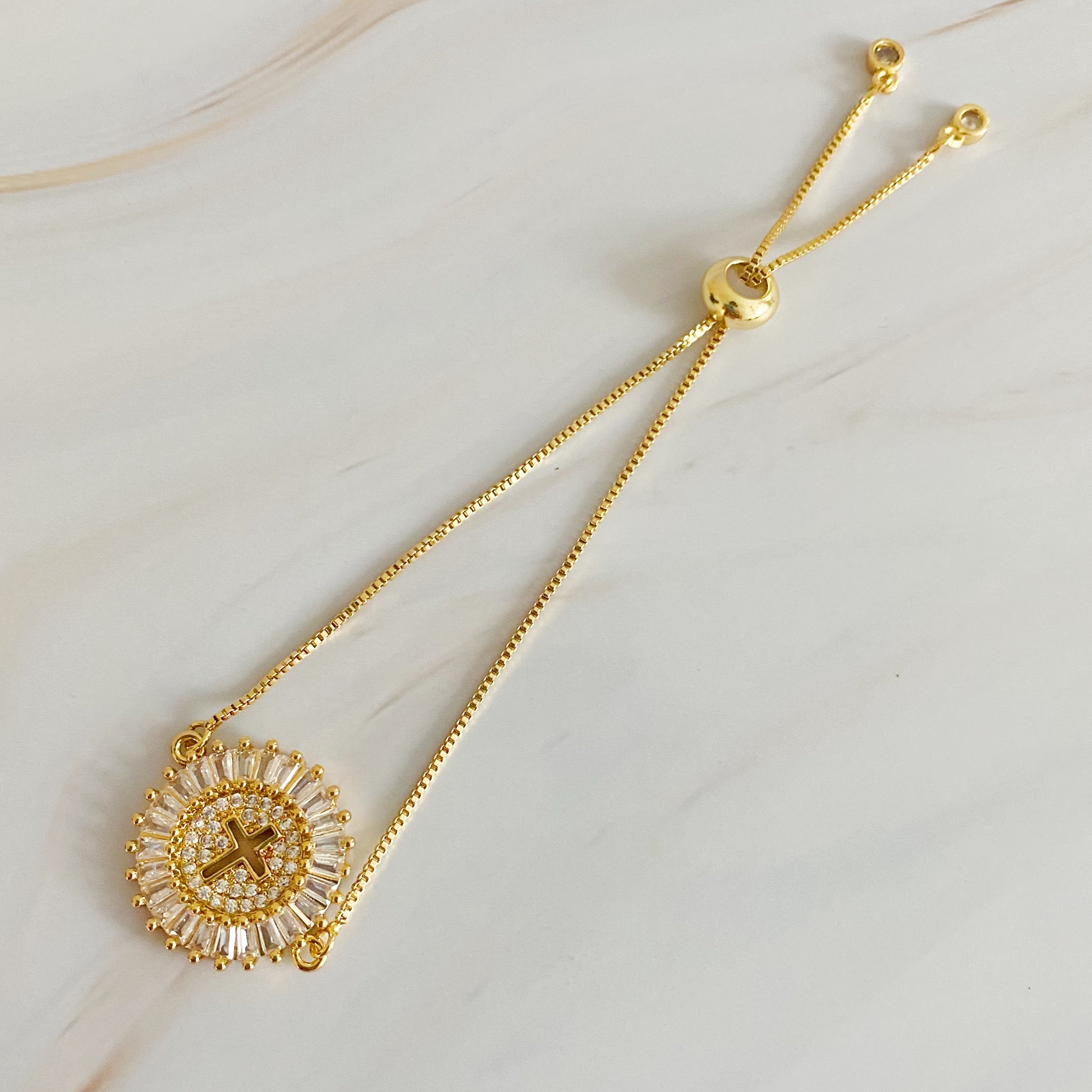 Mesmerized By The Cross Slide Bracelet | Christian Jewelry
