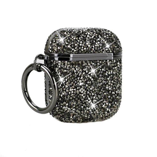 Black Glitter AirPods Case | Accessory